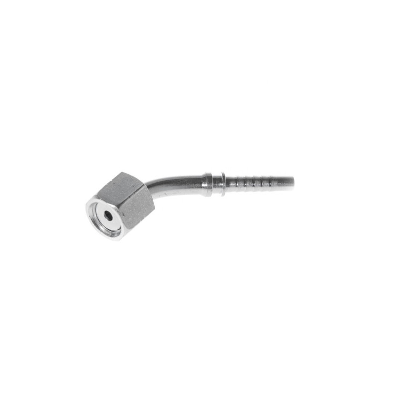 Comprar racor codo 45º hembra loca, cuerda 9/16" - 18 OFS, manguera de 1/4"