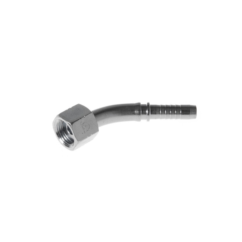 Comprar racor codo 45º hembra loca, cuerda 11/16 - 16 OFS, manguera de 3/8"