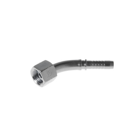 Comprar racor codo 45º hembra loca, cuerda 11/16 - 16 OFS, manguera de 3/8"