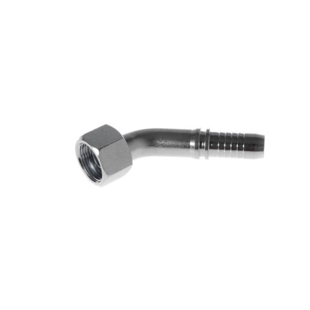 Comprar racor codo 45º hembra loca, cuerda 1-3/16" - 14 OFS, manguera de 3/4"