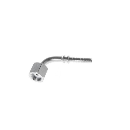 Comprar racor codo 90º hembra loca, cuerda 9/16" - 18 OFS, manguera de 1/4"
