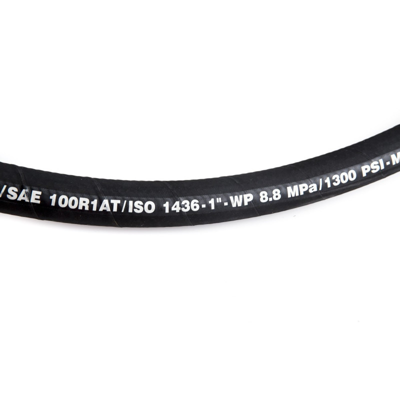 Sale of hydraulic hoses ID: 1" Max. Pressure: 88 Bar (1330 psi) Buy by length