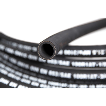 Sale of hydraulic hoses ID: 1" Max. Pressure: 88 Bar (1330 psi) Buy by length