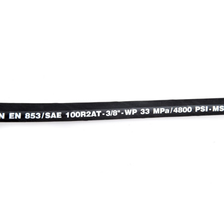 Sale of hydraulic hoses ID: 3/8" Max. Pressure: 330 Bar (4800 psi) Buy by length