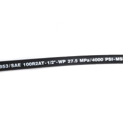 Sale of hydraulic hoses ID: 1/2" Max. Pressure: 275 Bar (4000 psi) Buy by length