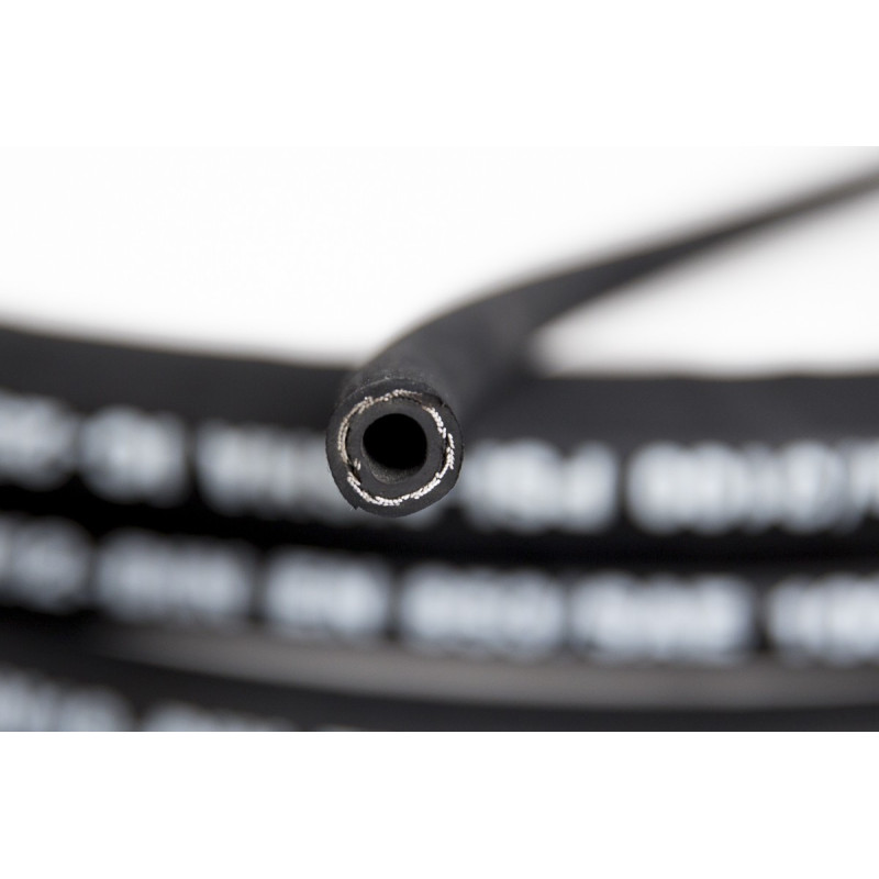 Sale of hydraulic hoses ID: 1/4" Max. Pressure: 225 Bar (3250 psi) Buy by length.