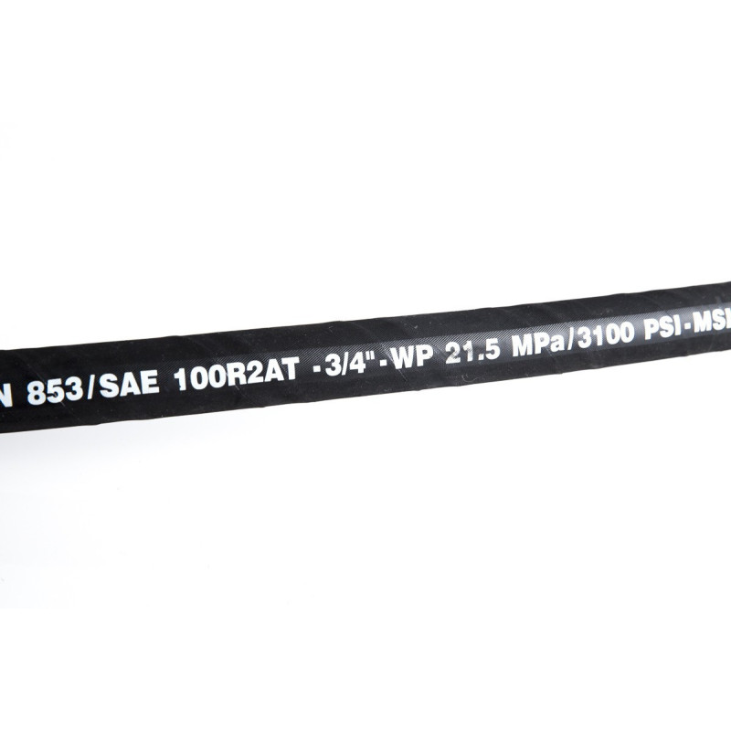 Sale of hydraulic hoses ID: 3/4" Max. Pressure: 215 Bar (3100 psi) Buy by length
