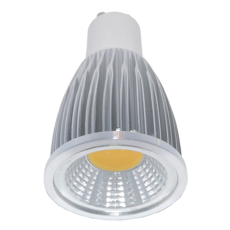 Pack de 5 Bombillas LED, 120º, GU10, 12W, 220 Volts, 1050 Lum. Blanco Frío [Clase de eficiencia energética A]