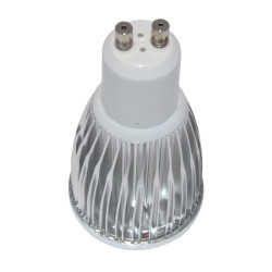 Bombilla LED, 120º, GU10, 12W, 220 Volts, 1050 Lum. Blanco Frío