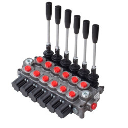 Distribuidor Hidráulico Monobloc 3 palancas 45 lts/min - Galtech