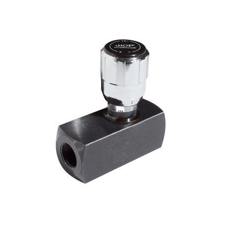 Válvula reguladora de caudal de 3/4" NPT