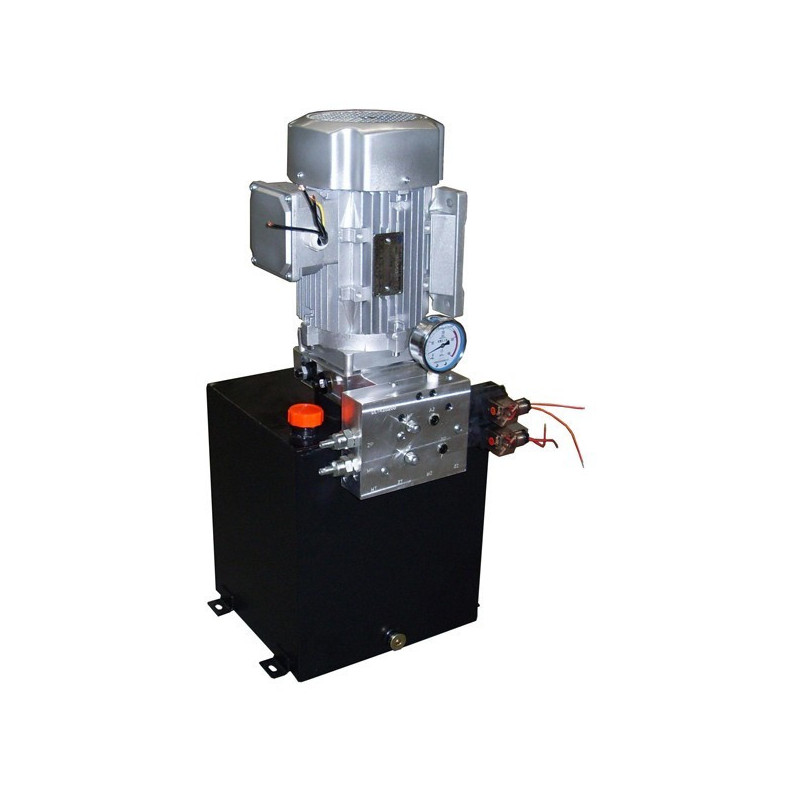 Compact Hydraulic Power Unit 24V 15 bar 0,64cc/rev