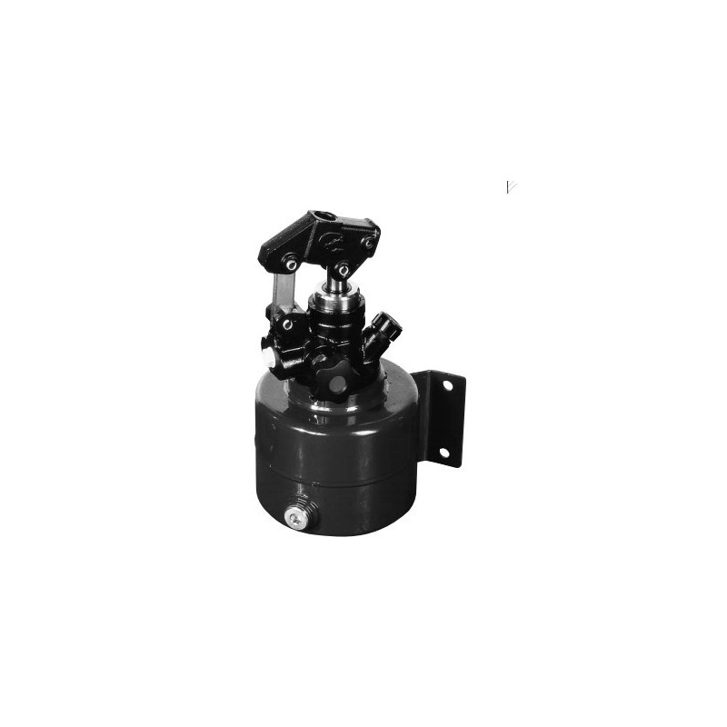 Manual hydraulic double acting pump