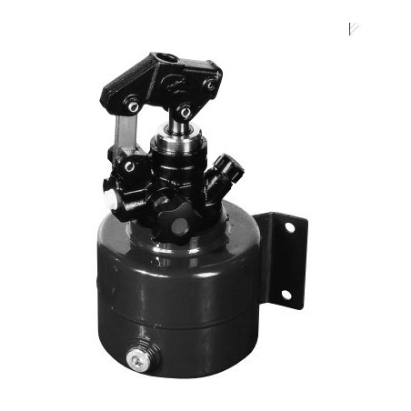 Manual hydraulic double acting pump