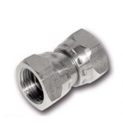 Adaptador Hembra giratoria 1/2" - Hembra giratoria 1/2" BSP