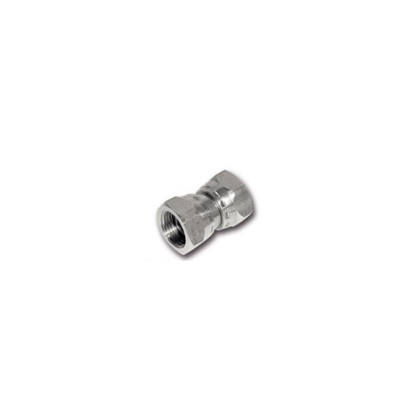 Adaptador Hembra giratoria 1/2" - Hembra giratoria 1/2" BSP