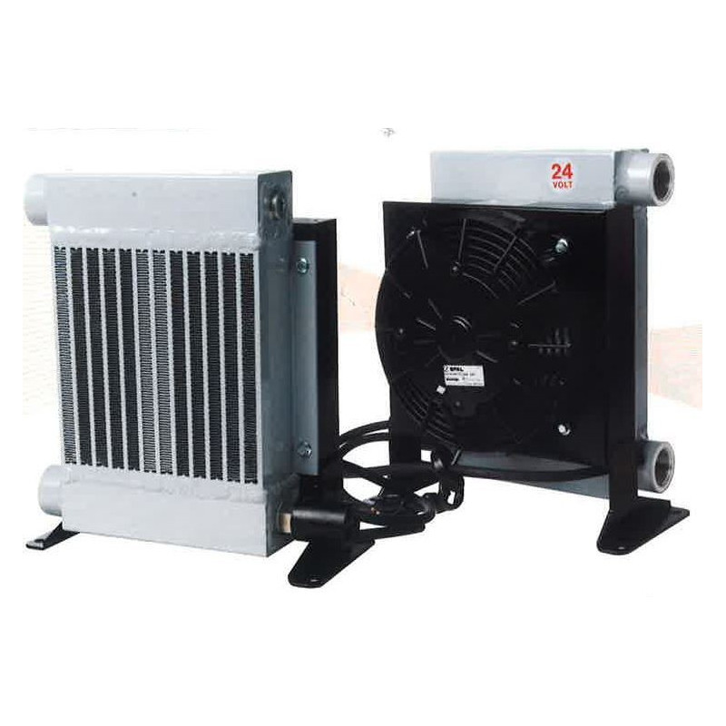 Enfriador de aceite BC210 T2 12V (Intercambiador de calor aire aceite)