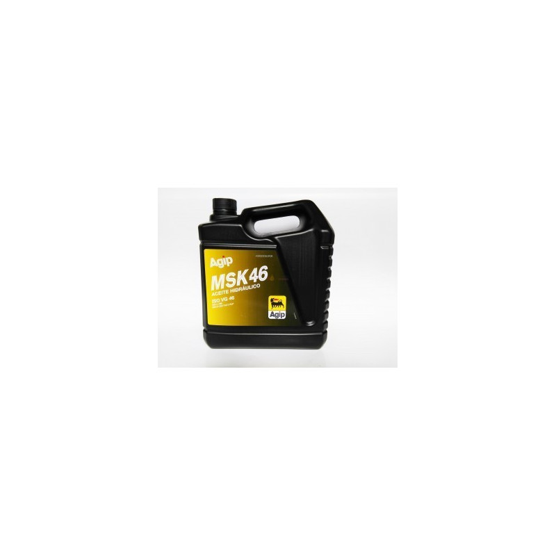 Garrafa de Aceite Hidráulico de 5 L.