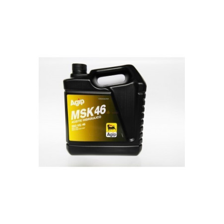 Garrafa de Aceite Hidráulico de 5 L.