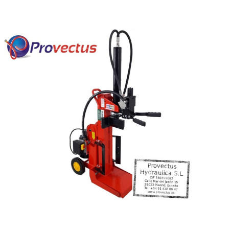 Hydraulic Wood Splitter, 10 Tons, 220 VAC, Multi position