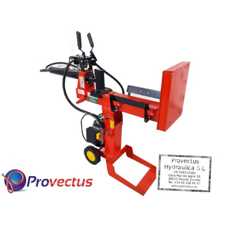 Hydraulic Wood Splitter, 10 Tons, 220 VAC, Multi position