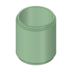 98,22 mm x 83,30 mm H8 Cylinder Tube. Special Manufacture According to Drawing