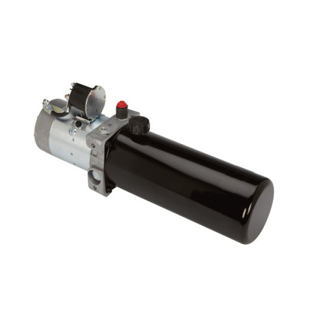Hydrualic power unit 2100 W @ 12 VDC, Pump 3,3 cc/rev, max pressure 200 bar. Fan for electric motor