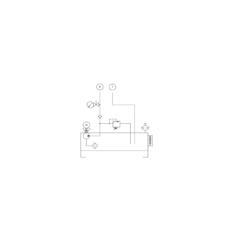 Compact Hydraulic Power Unit 24V 15 bar 0,64cc/rev