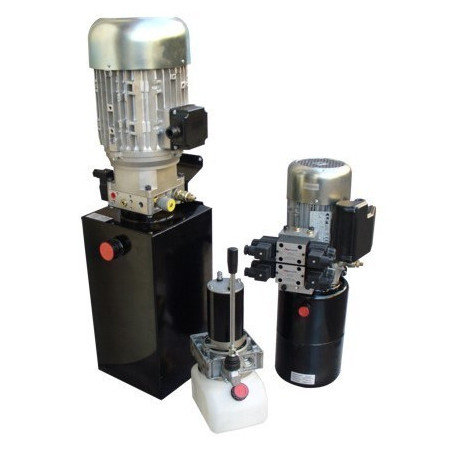 Grupo hidráulico 3HP 220 V, 4,7 cc/rev, Pmax: 135 bar
