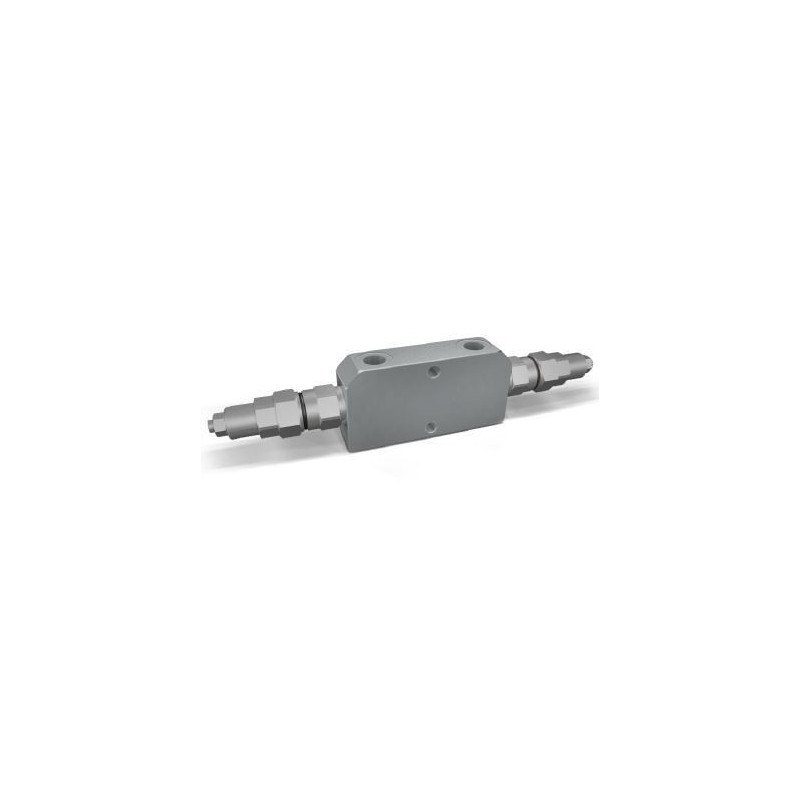 Overcenter Hydraulic Valve 3/8" on Hydraulic Cylinder