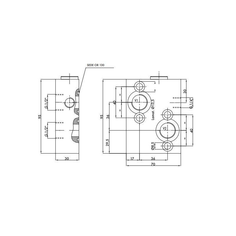 Backstop Valve 3/8" (Check Valve)