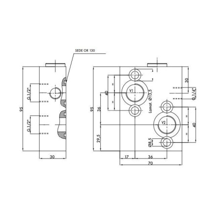 Backstop Valve 3/8" (Check Valve)