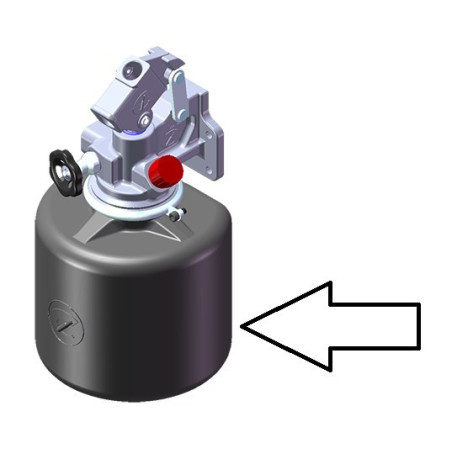 Deposito Bomba Manual 4L Plástico