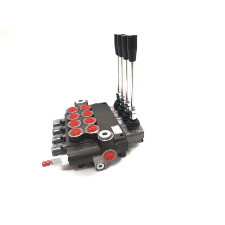 Compact monoblock directional control valve, 3 spools, 45 l/min, up to 250 bar.