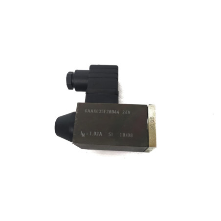 HAWE WH 1 F-G 24 Electroválvula 8 L/min, 450 bar, 24 VDC.