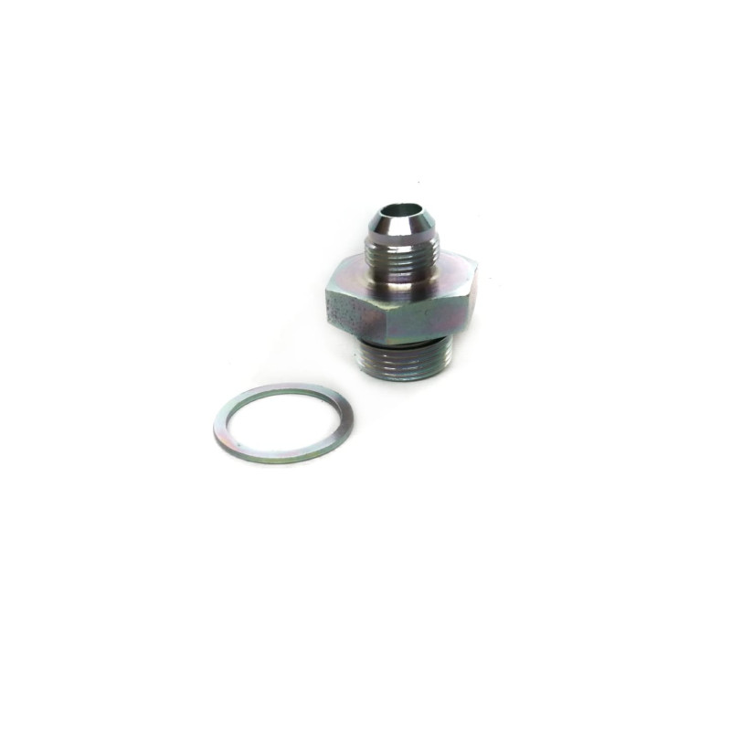 Adaptador BSP Macho 1/4" cono 60º X JIC Hembra Giratoria 7/16