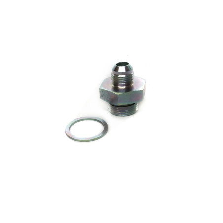 Adaptador BSP Macho 1/4" cono 60º X JIC Hembra Giratoria 7/16