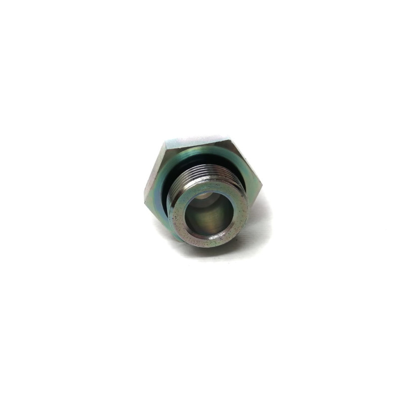 Adaptador BSP Macho 1/4" cono 60º X JIC Hembra Giratoria 7/16