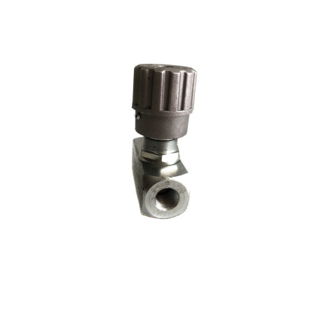 Válvula reguladora de caudal unidireccional de 1/4" BSP