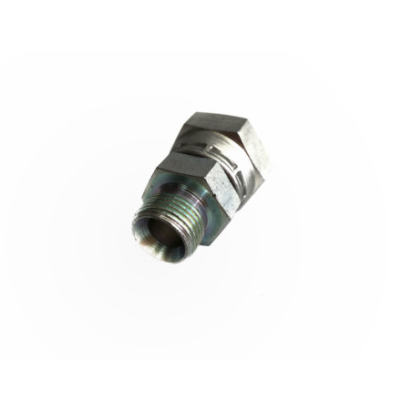 Adaptador hembra loca 1/2" BSP x macho fijo 3/8" BSP.