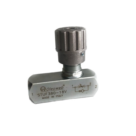 Venta de válvula reguladora de caudal de 3/8"