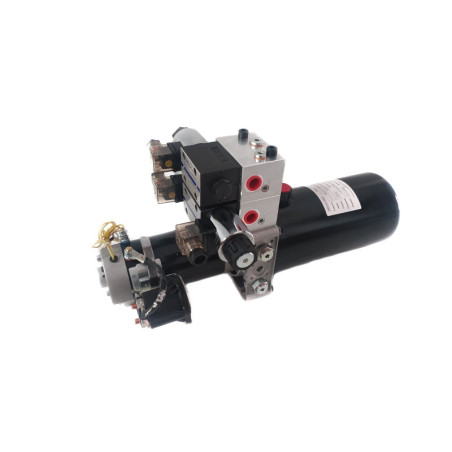 Minicentral hidráulica, motor eléctrico 24 vcc, 1200 w Ø80+ térmico