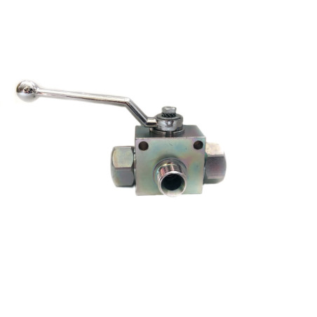 Válvula de 3 vías en L, de 1/2" BSP