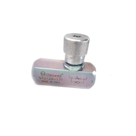Venta de válvula reguladora de caudal de 1/2" Unidireccional