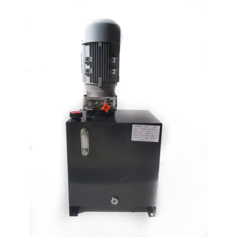 Double Effect Hydraulic Power Unit With Push Botton Panel.