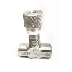 Venta de válvula reguladora de caudal de 3/8" Bidireccional