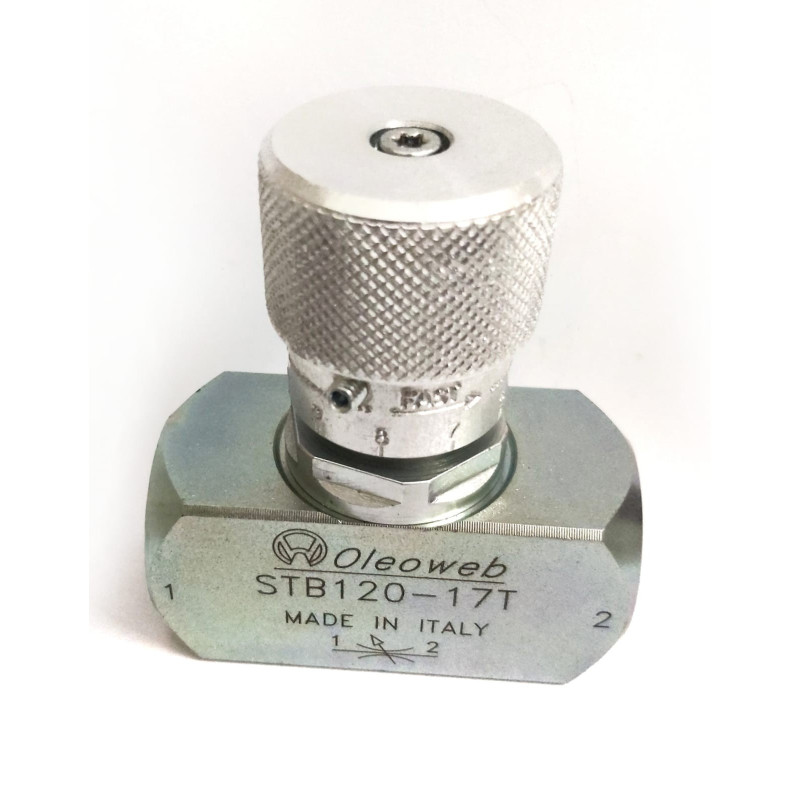 Venta de válvula reguladora de caudal de 1/2" Bidireccional