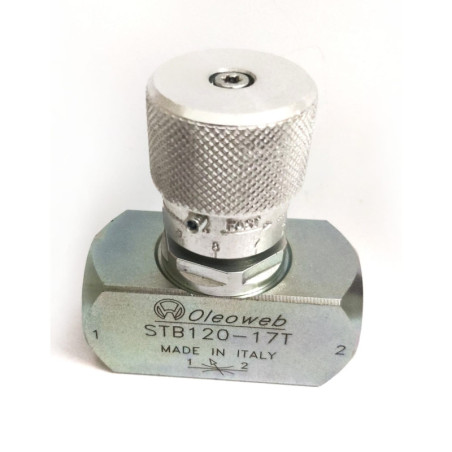 Venta de válvula reguladora de caudal de 1/2" Bidireccional
