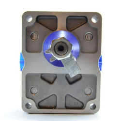 Bomba Hidráulica 34,5 L/min (23 cc/rev), 250bar, Eje Cónico 1:8, Puertos GAS, Brida Europea