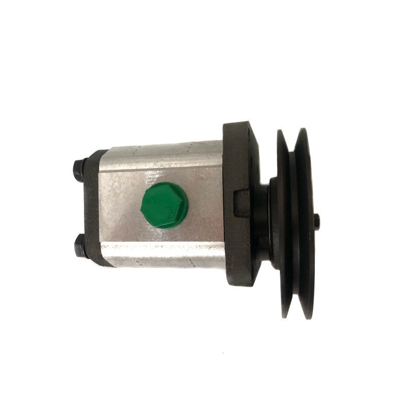 Bomba hidráulica Roquet 0010S 2L010DP01R con polea, caudal  de 10 L/min.